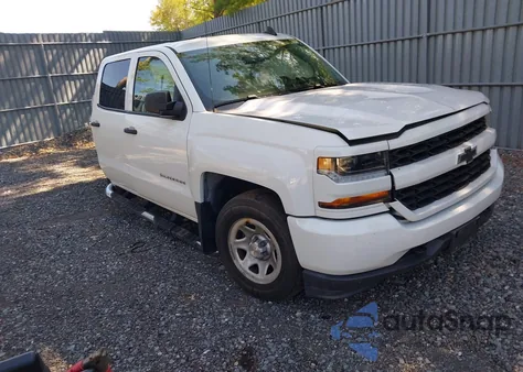 2018 Chevrolet Silverado C1500 Custom z USA, uszkodzony, nr VIN 3GCPCPEH2JG170306